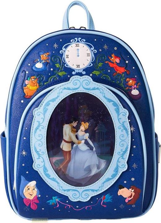Loungefly Disney by Mini Rucksack 75th Anniversary Cinderella Lenticular