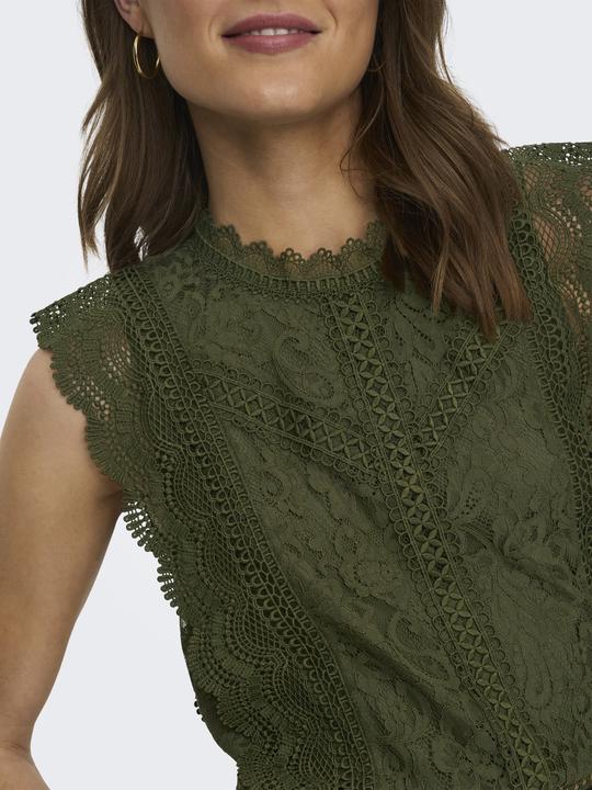 Actual product image Only Cropped lace top (L)