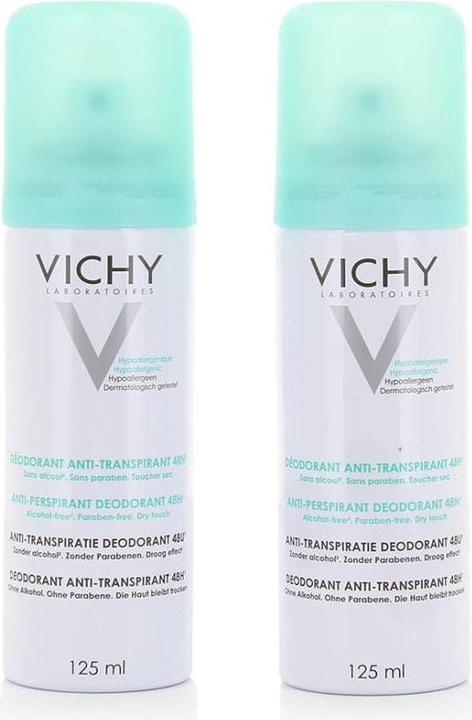Vichy 2er-Set Deodorants Anti-Transpirant 48H - 2 x 125 ml (Spray, 125 ml)