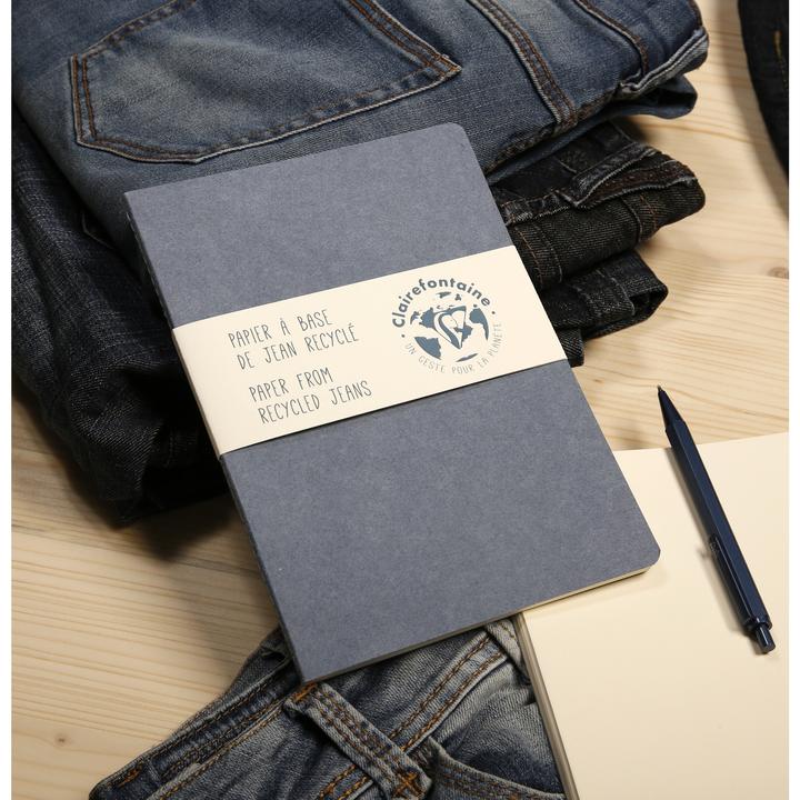 Immagine prodotto Clairefontaine Quaderno Jeans (A6, Righe)