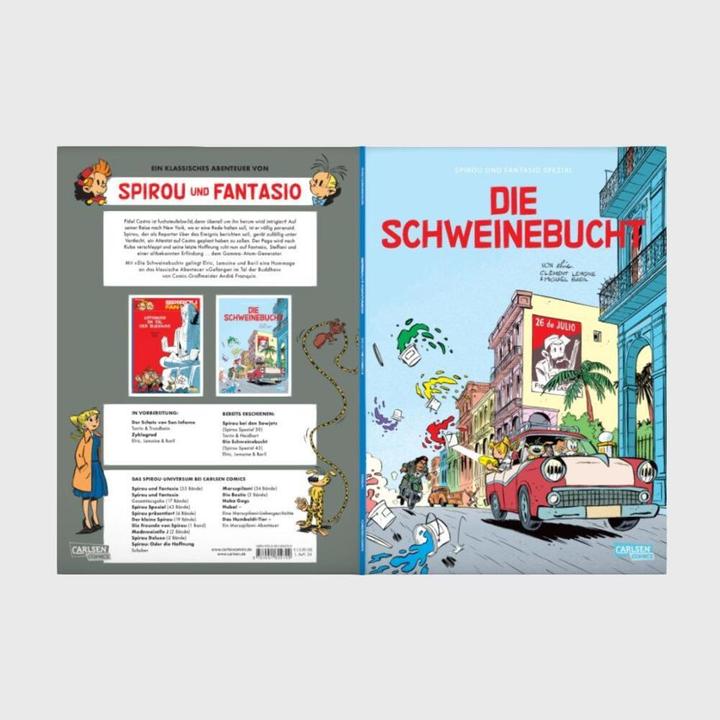 Image du produit Spirou et Fantasio Spécial 43 : La Baie des Cochons (Baril, Christophe, Elric Dufau, Allemand)