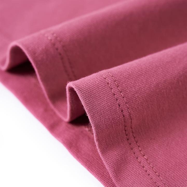 Image du produit VidaXL Tee-shirt manches longues enfant rose framboise 104,Matériau : 95 (104)