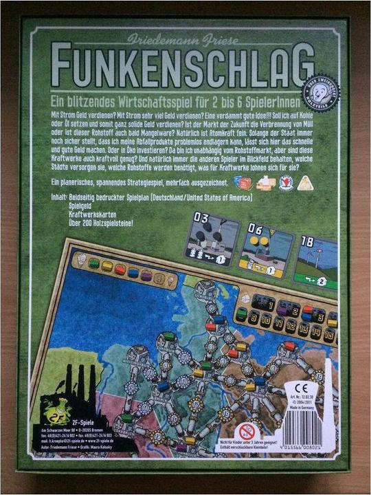 Productafbeelding 2F-Spiele Kennerspel Vonkstoot (Duits)