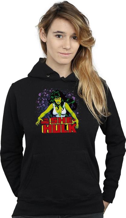 Actual product image Womens/Ladies The Savage She-Hulk Hoodie (S)