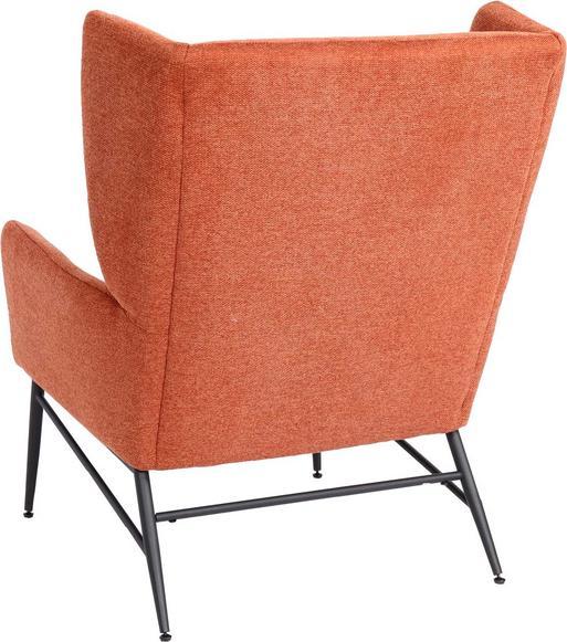 Immagine prodotto Mendler Sedia da salotto HWC-L62, tessuto/metallo tessile - terracotta-marrone