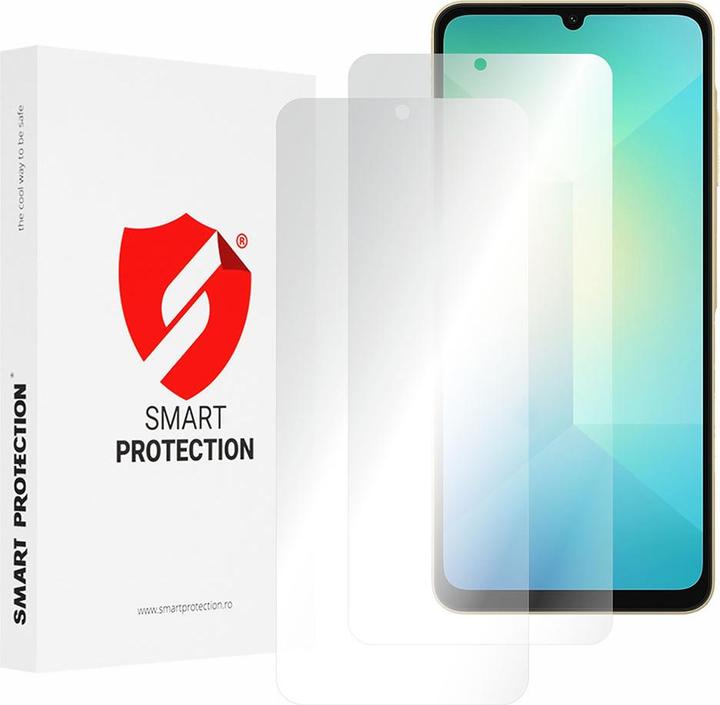 Actual product image Smart Protection - Premium Classic (2 pack) - Samsung Galaxy A06 - Clear (2 Piece, Samsung Galaxy A06)