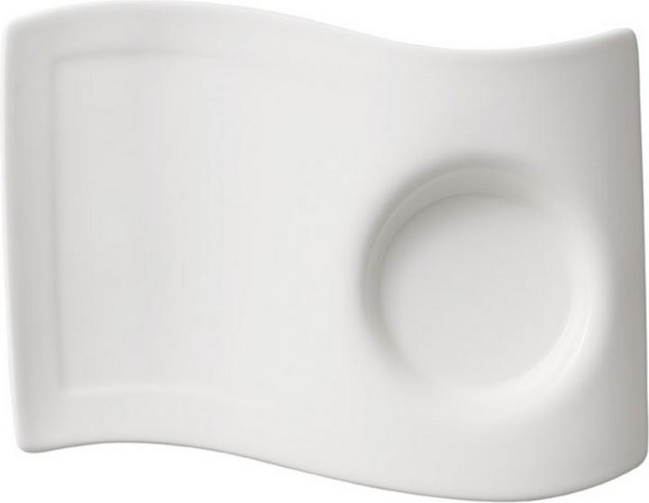 Villeroy & Boch Partyplate NewWave Caffè (1 x, Sottobicchiere in vetro)