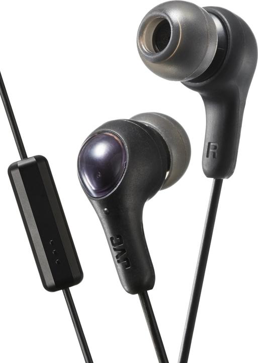 Actual product image JVC HA-FX7M, Wired, 10 - 20000 Hz, Calls/Music, 3.8 g, Headset, Black (Cable)