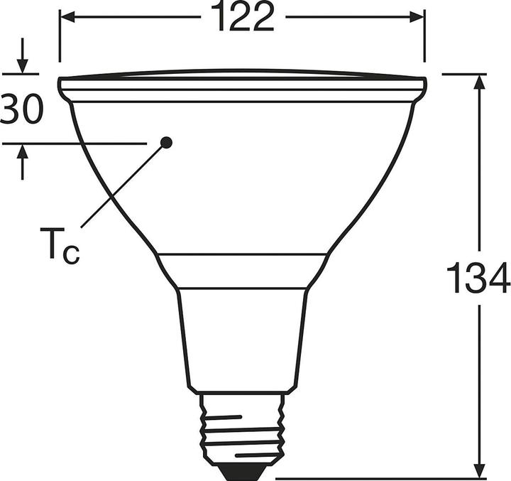 Actual product image Ledvance LED reflector lamp (E27, 15.20 W, 1035 lm, 6 x, G)