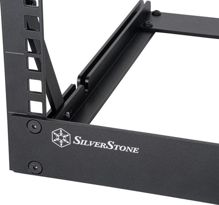 Actual product image Silverstone SST-RK06U-OF 19 inch desktop rack, open frame - 6U (6 RU, 19 inch rack)