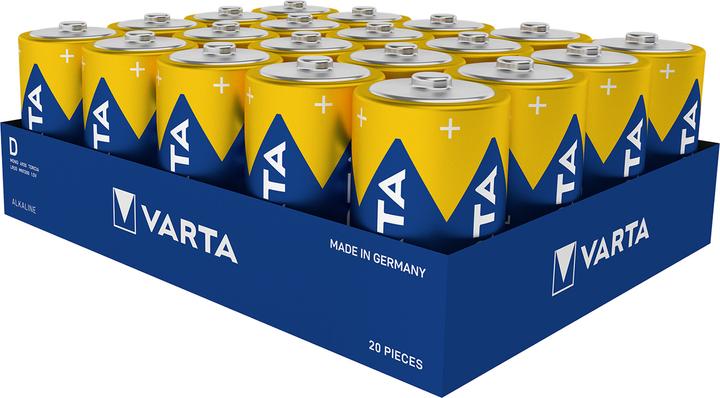 Actual product image Varta Longlife Power ehem. High Energy Mono D Batterien 4920 im 20er Pack lose in Folie (20 pcs., D, 16500 mAh)