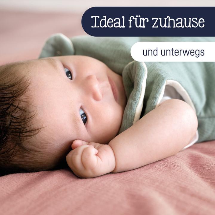 Actual product image Julius Zöllner Cuddly blanket muslin 70/100, Dusty Rose (70 x 100 cm)