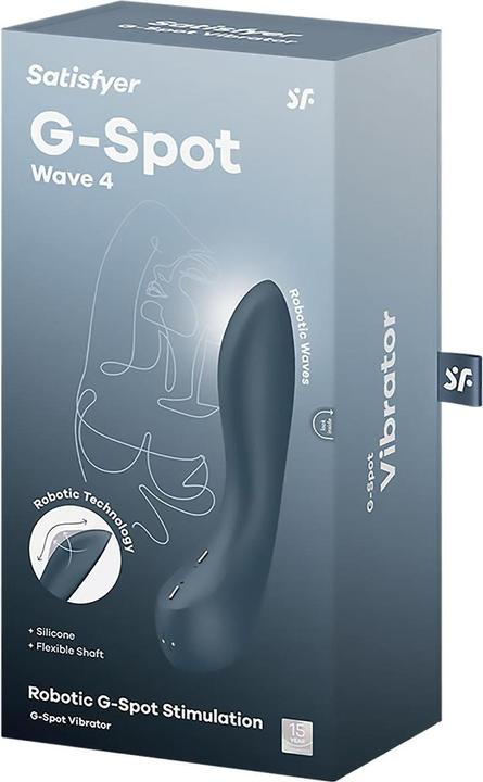 Produktbild Satisfyer - G-Spot Wave 4 12 Vibrationsprogramm Vibrator Dunkelgrau