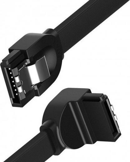 Actual product image Ugreen SATA 3.0 cable angled 90-degree