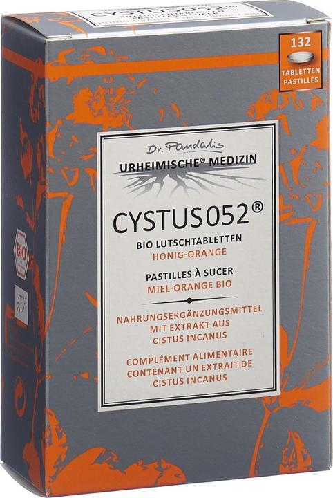 Cystus 052 Infektblocker mit Zystrose HonigOrange (132 Stück, Tabletten, 185 g)