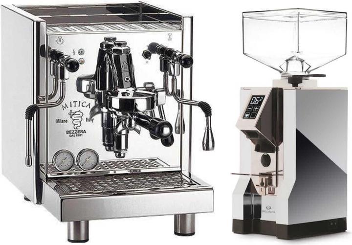 Bezzera Mitica Top and Eureka Mignon Specialita' offer set