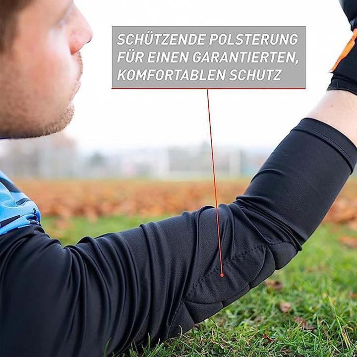 Produktbild Catch & Keep Trikot Protection Torwarttrikot Gr. XXL Blau-Schwarz Fussball Torwart Shirt Oberteil (XXL)