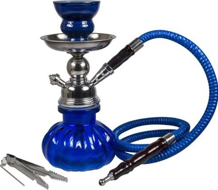 Kulu Sahbi Shisha 24 cm One Hose Deep Blue (24 cm)