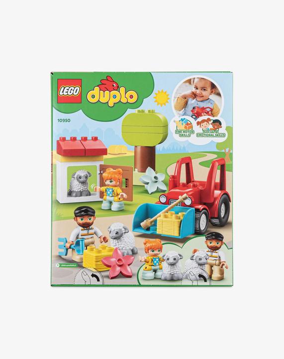 Image du produit LEGO Tracteur et soins aux animaux (10950)