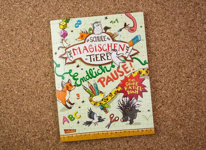 Produktbild Die Schule der magischen Tiere - Endlich Pause. Das grosse Rätselbuch (Deutsch, Nikki Busch, Margit Auer, 2017)
