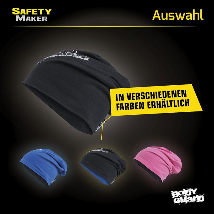 Actual product image SafetyMaker Reversible reflective beanie (One size)