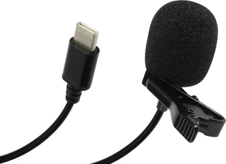 Actual product image Puluz Tie Microphone with USB-C Connector