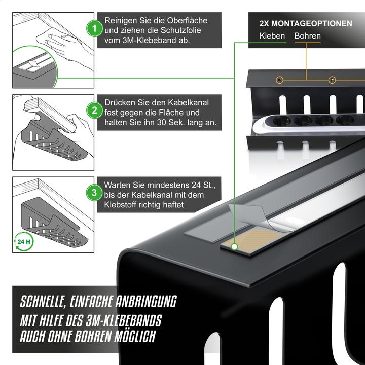 Image du produit Bearware Kabelkanal (Conduit, 43 cm)