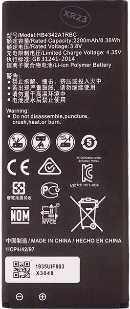 Actual product image NoName Huawei HB4342A1RBC Battery Li-Ion (OEM)