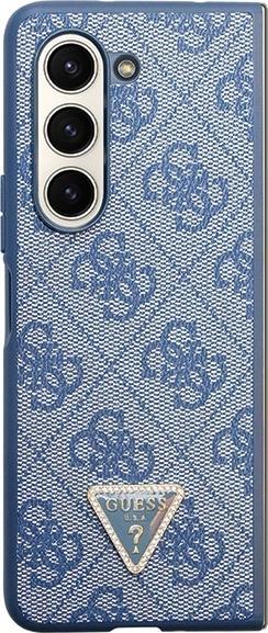 Image du produit Guess 4G Triangle Case Metal Logo pour F946B Samsung Galaxy Z Fold5 - blue (Samsung Galaxy Z Fold5)