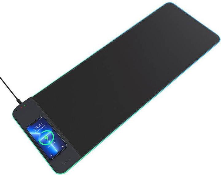 Actual product image Choetech Wireless Charging Mouse Pad T543-F-ACBK 15W (Black)