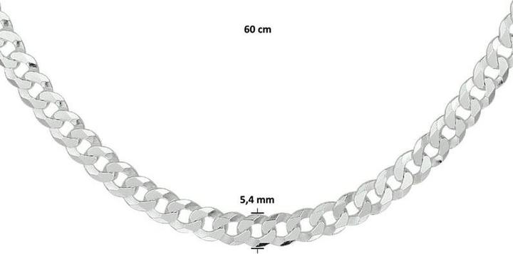 Produktbild Vigor Gourmette 8 Seiten geschärft 5,4 mm - Silber