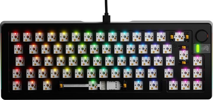 Produktbild Glorious GMMK 3 PRO 65% Barebones Wired Black - ISO (DE, Kabelgebunden)