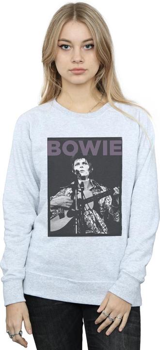 Immagine prodotto David Bowie Rock Poster Felpa Donna (S)