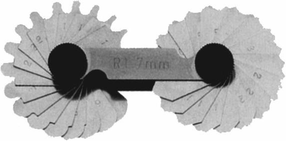 Actual product image Vogel Radius template