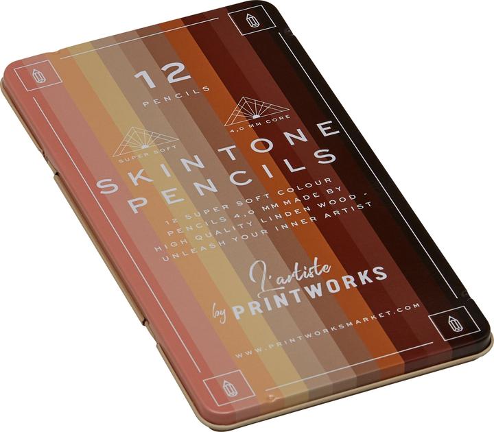 Immagine prodotto Printworks Bleistifte (Colore pelle, 12 x)