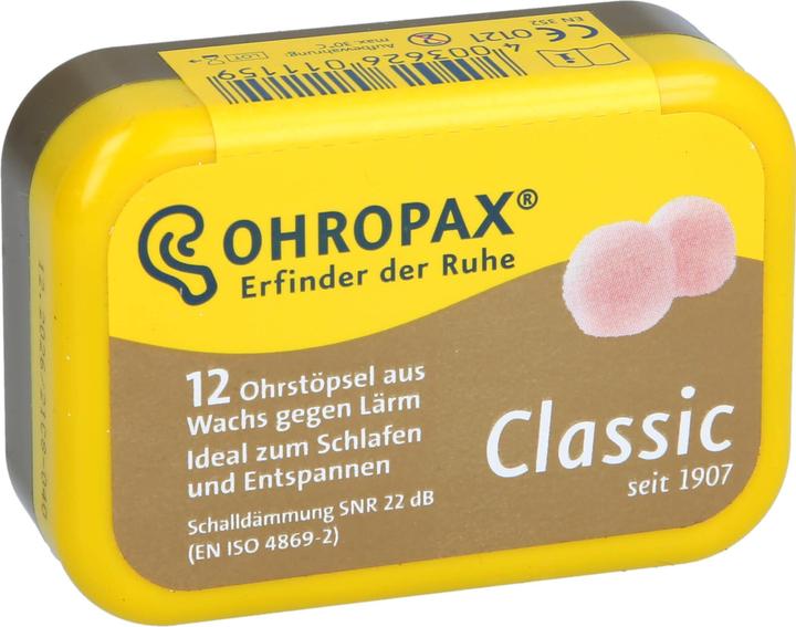 Immagine prodotto Ohropax Cera classica Protezione dal rumore 1 (12 x)