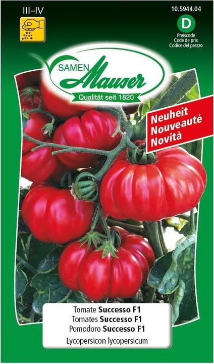 Samen Mauser Tomate Successo F1 (Germes)