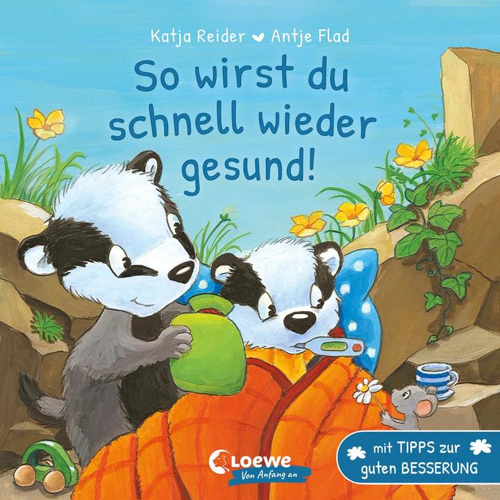 Immagine prodotto Loewe So wirst du schnell wieder gesund! (Tedesco, Loewe I miei primi libri|Katja Reider|Antje Flad, 2024)