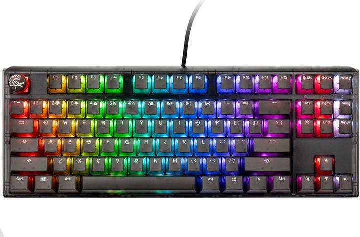 Image du produit Ducky One 3 Aura Black TKL Clavier de jeu, RGB LED - Gateron Baby Kangaroo (US) (ING. Int., Filaire)