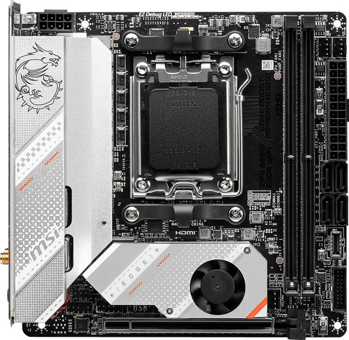 MSI MPG B650I EDGE WIFI (AM5, AMD B650, Mini-ITX)