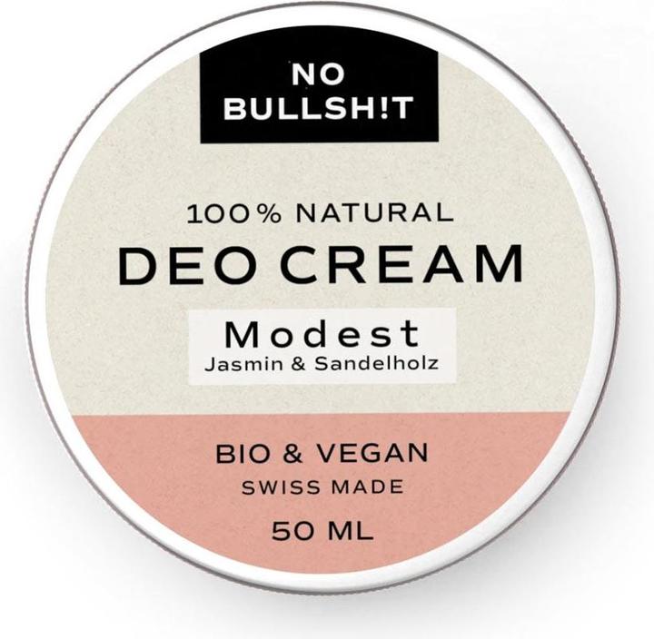Immagine prodotto NO BULLSH!T Deo Cream Modest 15 ml (Crema, 15 ml)