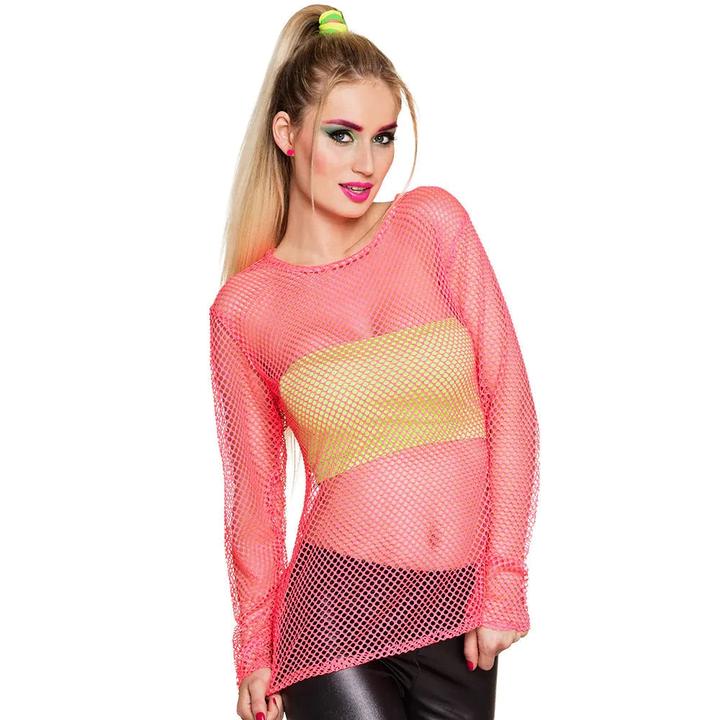 Boland Fishnet Shirt Neon (M/L)