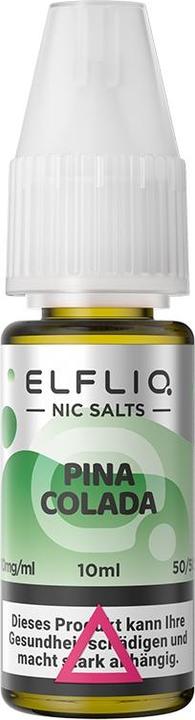 Produktbild Elfbar ELFLIQ, Pina Colada 10mg (Ananas, Kokosnuss)