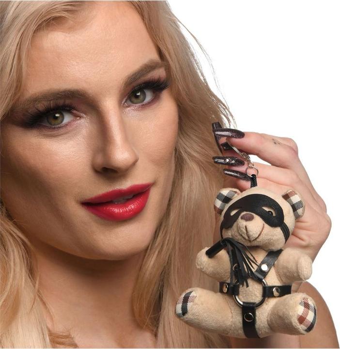 Productafbeelding Master Series Geknevelde Teddybeer Sleutelhanger