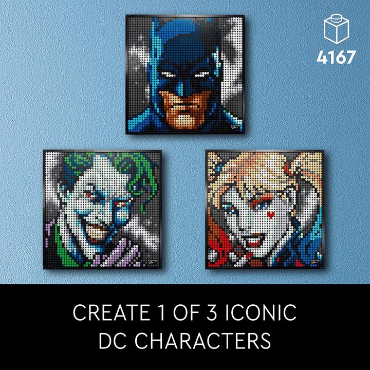 Actual product image LEGO Jim Lee Batman Collection (31205, LEGO Art)