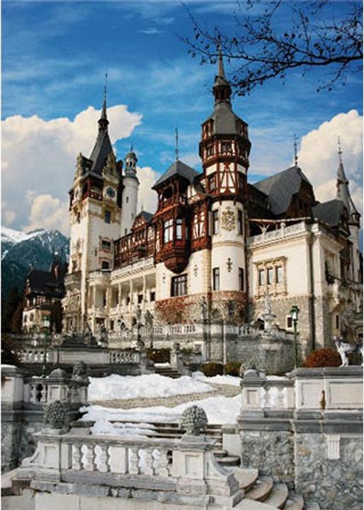 Actual product image DToys Puzzle 1000 pieces Jigsaw Puzzle - 1000 Pieces - Romania : Peles Castl (1000 pieces)