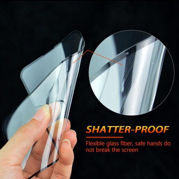 Produktbild Partner Telecom Schutzglas Bestsuit Bestsuit Flexible Hybrid Glas 5D für Apple iPhone Xs Max/11 Pro Max schwarz (1 Stück, Apple iPhone XS Max)