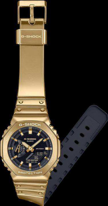 Immagine prodotto Casio GM-2100YMG-9AER (Orologio da polso analogico, Cronografo, Orologio sub, 49.30 mm)