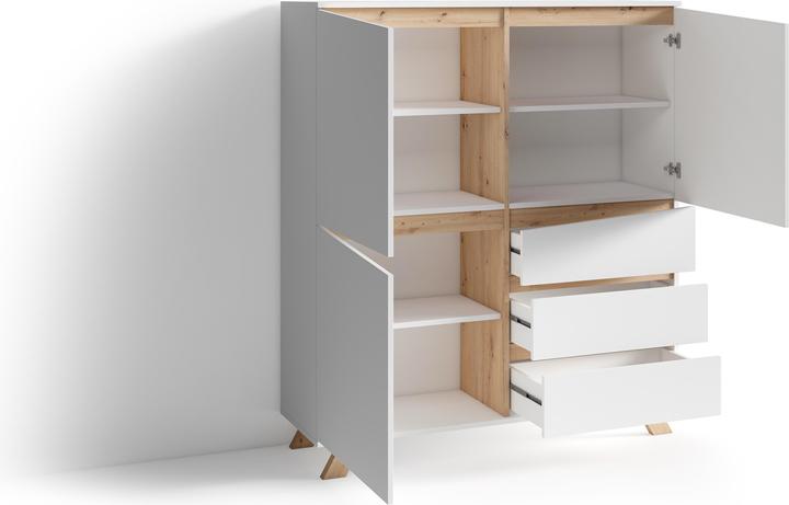 Actual product image Homexperts Vicky (120 x 38 x 142 cm)