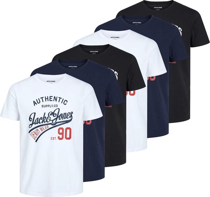 Produktbild Jack & Jones Jjethan Tee Crew Neck 3pk (XXL)